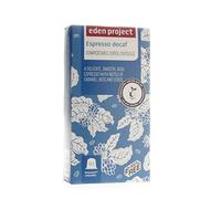 THE EDEN PROJECT 30 Decaf Italian Espresso Coffee Pods Compatible with Nespresso Original - Premium Arabica, Rainforest Alliance Certified, Climate Neutral, Home Compostable Capsules (3 x 10 Pack)