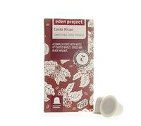 THE EDEN PROJECT 60 Costa Rican Coffee Pods Compatible with Nespresso Original - Premium Arabica, Rainforest Alliance Certified, Climate Neutral, Home Compostable Capsules (6 x 10 Pack)