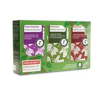 THE EDEN PROJECT Coffee Lover's Gift Set - Pods Variety Pack Compatible with Nespresso Original Speciality, Rainforest Alliance Certified, Climate Neutral, Home Compostable Capsules (6 x 10)