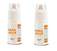 The Edge 3G Adhesive False Super Strong Nail Tips - Pack of 2