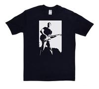 The Edge British Born Irish Vocalist Rock Music Unisex 100% Cotton Short-Sleeve T-Shirts Black L