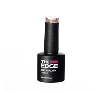 THE EDGE Gel Nail Polish 8ml - The Nude Shimmer - UV/LED Manicure/Pedicure for Salon & Home Use, Highly Pigmented/Long Lasting/2-Coat Coverage