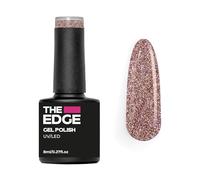 THE EDGE Gel Nail Polish 8ml - The Rose Glitter - UV/LED Manicure/Pedicure for Salon & Home Use, Highly Pigmented/Long Lasting/2-Coat Coverage