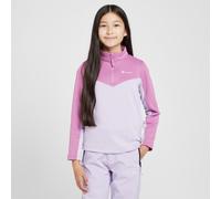 The Edge Kids' Polar Half Zip Fleece - Pink, Pink