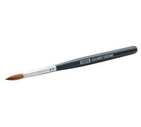 THE EDGE Kolinsky Round Size 8 Nail Brush for Acrylic Nails