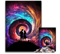 The Edge of The Universe 1000 Piece Jigsaw Puzzle cardboard Jigsaw Puzzles for Adults Perfect for Teenagers & Collectors, Ideal Home Decor & Travel Gift 26X38CM/10.23x14.96inch