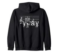 The Edge Quartet (White) Zip Hoodie