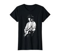 The Edge U2 Lead Guitarist Live 1987 T-Shirt, Women, Black, Small