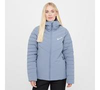 The Edge Women's Kimberley Baffle Insulated Jacket, Blue 8