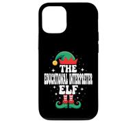 The Educational Interpreter Elf Funny Christmas Matching Case for iPhone 12/12 Pro