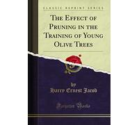 The Effect of Pruning in the Training of Young Olive Trees (Classic Reprint)