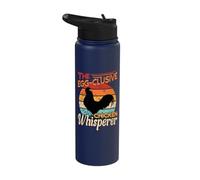 The Egg-Clusive Chicken Whisperer Chicken Lover in Agriculture Stainless Steel Insulated Water Bottle