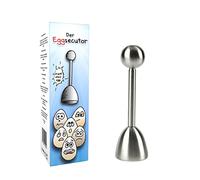 The Eggsecutor - egg topper made of first-class stainless steel | time-saving egg topper | bonus:Free eBook with irresistible egg recipes
