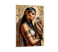 The Egyptian Goddess Isis Artwork, Poster, Wall Art, Painting, Canvas, Gift, Living Room, Prints, Bedroom, Decoration, Artworks 20 x 30 inches (50 x 75 cm)