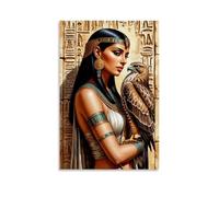 The Egyptian Goddess Isis Decorative Painting Canvas Wall Art Living Room Poster Bedroom Painting Wall Art Picture Print Modern Family Room Decor 08 x 12 Inches (20 x 30 cm)