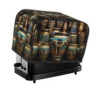 The Egyptian Magic Jar toaster cover is suitable for 2 small toaster covers with wide slots and comes with a storage pocket to meet diverse baking needs.