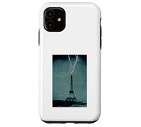 The Eiffel Tower as a colossal lightning conductor Case for iPhone 11