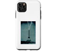 The Eiffel Tower as a colossal lightning conductor Case for iPhone 11 Pro Max
