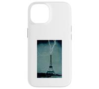 The Eiffel Tower as a colossal lightning conductor Case for iPhone 14