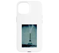 The Eiffel Tower as a colossal lightning conductor Case for iPhone 15