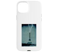 The Eiffel Tower as a colossal lightning conductor Case for iPhone 15 Plus