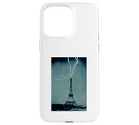 The Eiffel Tower as a colossal lightning conductor Case for iPhone 15 Pro Max