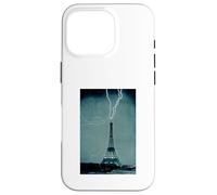 The Eiffel Tower as a colossal lightning conductor Case for iPhone 16 Pro