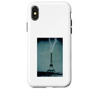 The Eiffel Tower as a colossal lightning conductor Case for iPhone X/XS