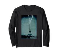 The Eiffel Tower as a Colossal Lightning Conductor Long Sleeve T-Shirt