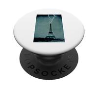 The Eiffel Tower as a colossal lightning conductor PopSockets Adhesive PopGrip