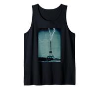 The Eiffel Tower as a Colossal Lightning Conductor Tank Top