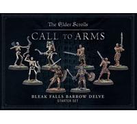The Elder Scrolls CTA Bleak Falls Barrow Resin Delve Starter Set Miniatures NEW