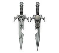 The Elder Scrolls IV: Oblivion Mehrunes’ Razor Bottle Opener - Official Licensed Metal Replica with Magnet