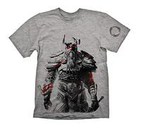 The Elder Scrolls Online - Nord T-Shirt, Grey (Sport Grey), Medium