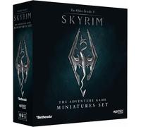 Modiphius | The Elder Scrolls: Skyrim - Adventure Board Game - Miniatures Upgrade Set | Board Game | Ages 14+ | 1-4 Players | 60-120 Minutes Playing Time,Grey,red