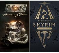 The Elder Scrolls V: Skyrim Anniversary Edition + Fallout 4: Anniversary Edition EU XBOX One / Xbox Series X|S CD Key