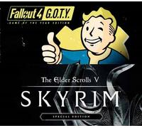 The Elder Scrolls V: Skyrim Special Edition + Fallout 4 G.O.T.Y. PC Steam CD Key