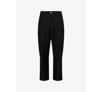 The Elder Statesman Mens The Elder Statesman Pashmina Norm Wide-Leg Wool and Cashmere Trousers Black 30