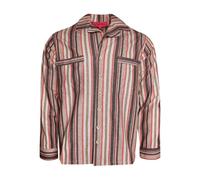 The Elder Statesman striped pocket shirt - Neutrals L