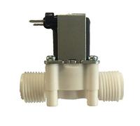 The electromagnetic valve 1/2" Plastic Solenoid Valve Magnetic Washing Machine Dispenser Water Pneumatic Pressure Controller Switch industrial supplies (Voltage : AC 220V)