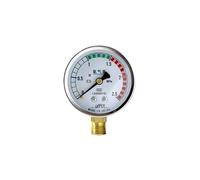 The electromagnetic valve Oxygen/Acetylene/Propane/Nitrogen Flow Meter Gas Flowmeter Dial Pressure Gauge Manometer Pressure Reducing Valve Weld industrial supplies (Color : Oxygen 0 2.5Mpa)