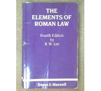 The Elements of Roman Law