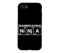 The Elements Of Stealth Ninja Periodic Table Funny Ninja Case for iPhone SE (2020) / 7/8
