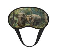 The Elephant Walking Ultimate Eye Mask for Sleeping, Soft and Comfortable Eye Mask, Relaxing Zero Pressure Night Blindfold.