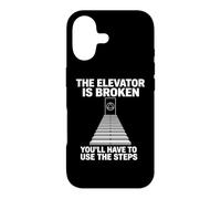 The Elevator Is Broken -Fun Sobriety Anniversary AA NA Sober Case for iPhone 17