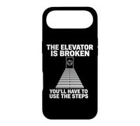 The Elevator Is Broken -Fun Sobriety Anniversary AA NA Sober Case for iPhone Air