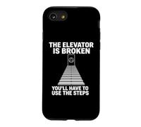 The Elevator Is Broken -Fun Sobriety Anniversary AA NA Sober Case for iPhone SE (2020) / 7/8