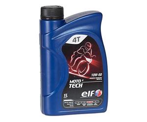 The Elf Company ELF MOTO 4 Tech 10W-50 Motorcycle Engine Oil, 1 Liter