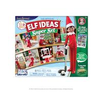The Elf on the Shelf 24-Day Super Set - Official The Elf on the Shelf Ideas for 24 Days of Elf Magic - 80+ Props, MagiFreez Standing Pants and Planning Calendar - For Ages 3 Years and Above