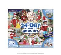 The Elf on the Shelf 24-Day Ultimate Elf Kit, 70+ Props, 24 Idea Packs | Official Accessories, 24 Days of Magic, Idea Cards, Backdrops, Christmas Decorations - Scout Elf Not Included.